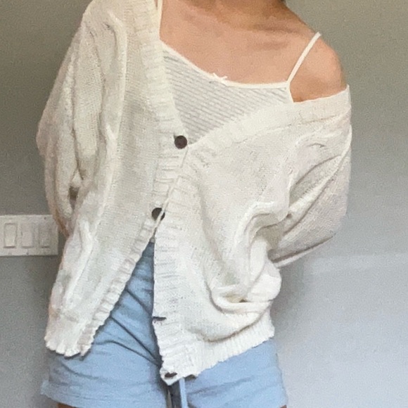 Loosely knitted cardigan - Picture 7 of 7